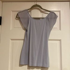 Express Pale Blue Top XS